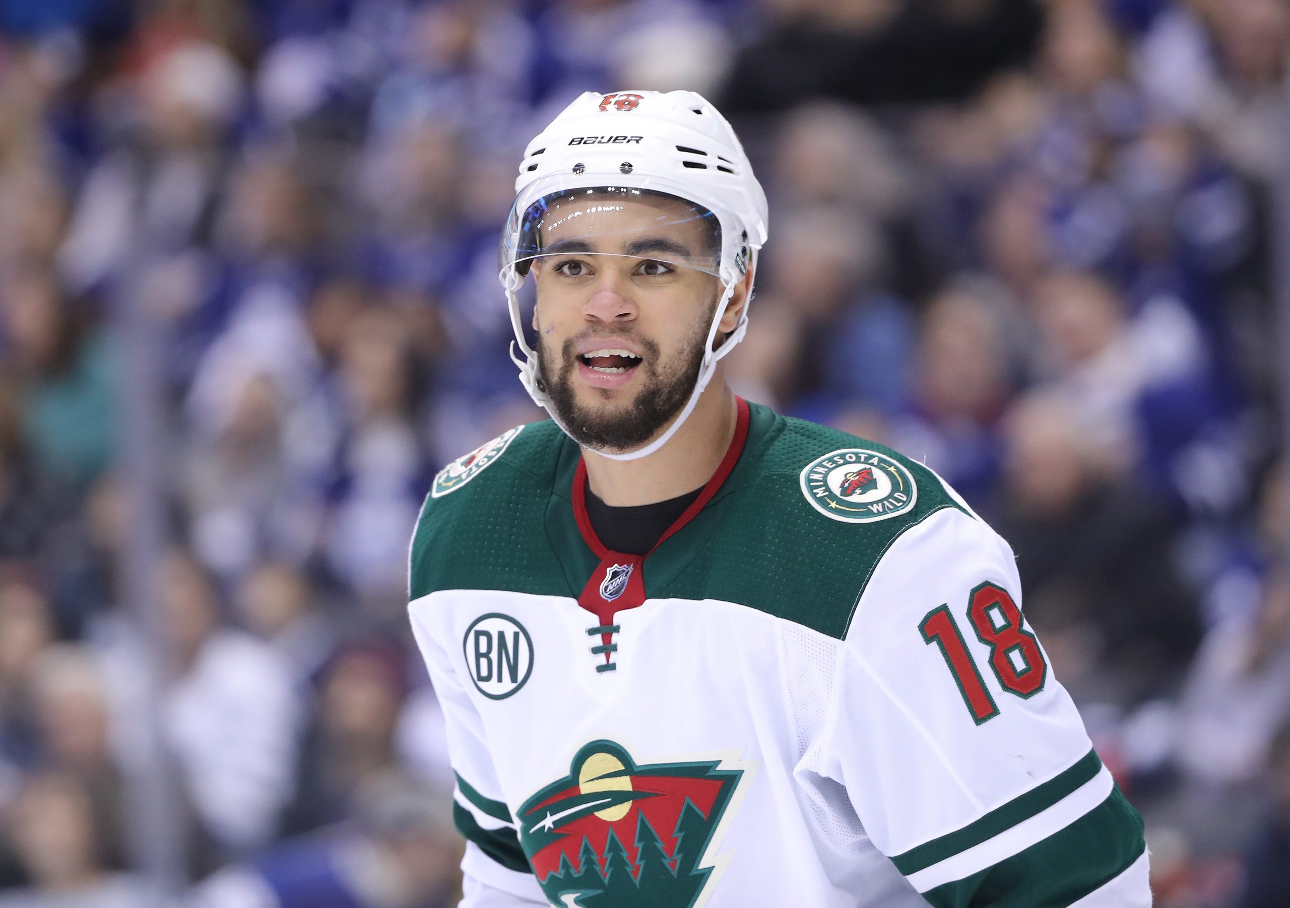 Jordan Greenway could be moved if the Minnesota Wild want to make