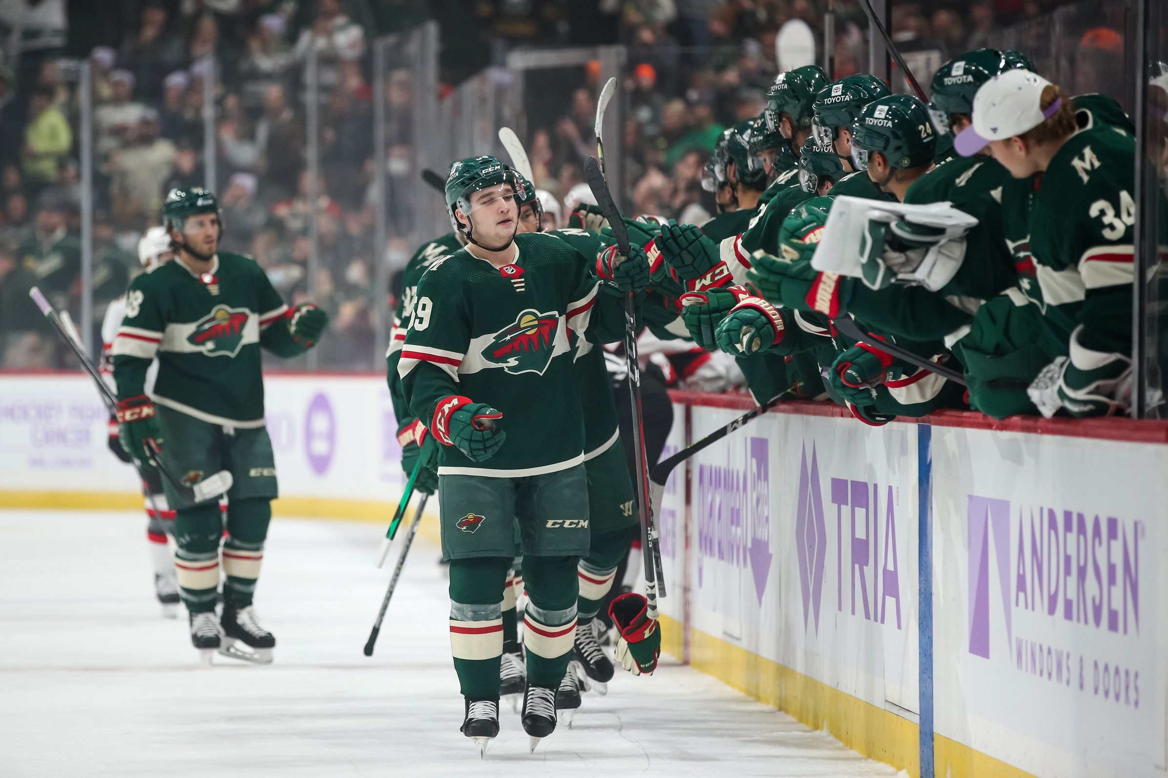 Wild's first preseason game offers Calen Addison a chance to prove