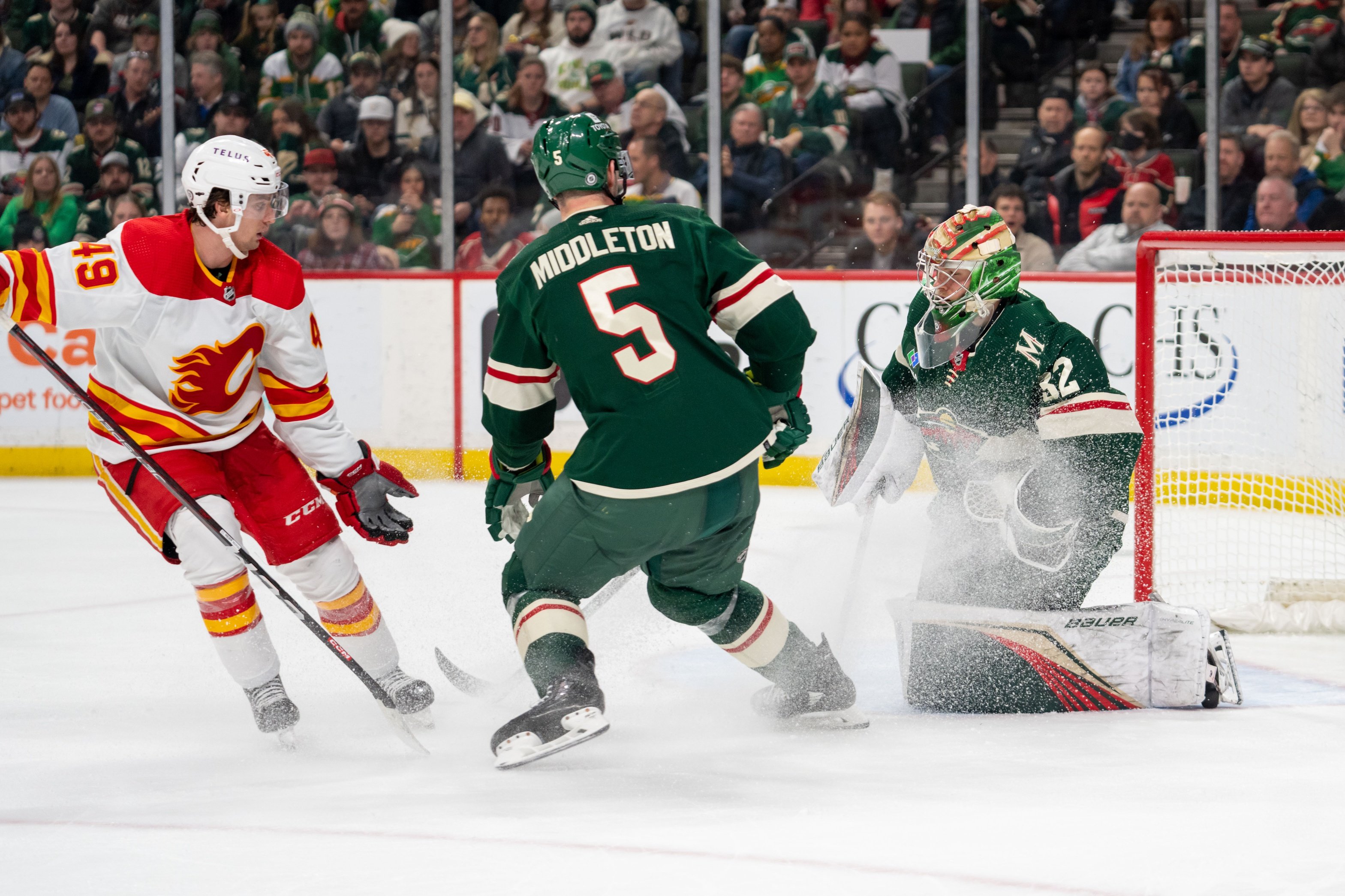 Wild goalie Cam Talbot says, 'It's just weird not having anybody