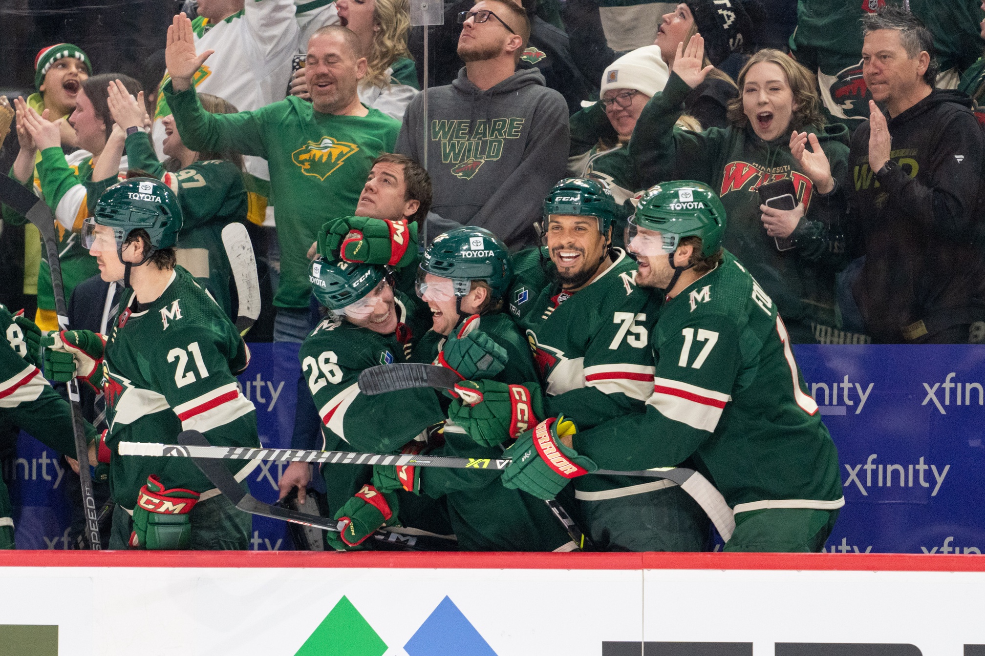 Hockey: Minnesota Wild Road Tour celebrates hockey with a stop in