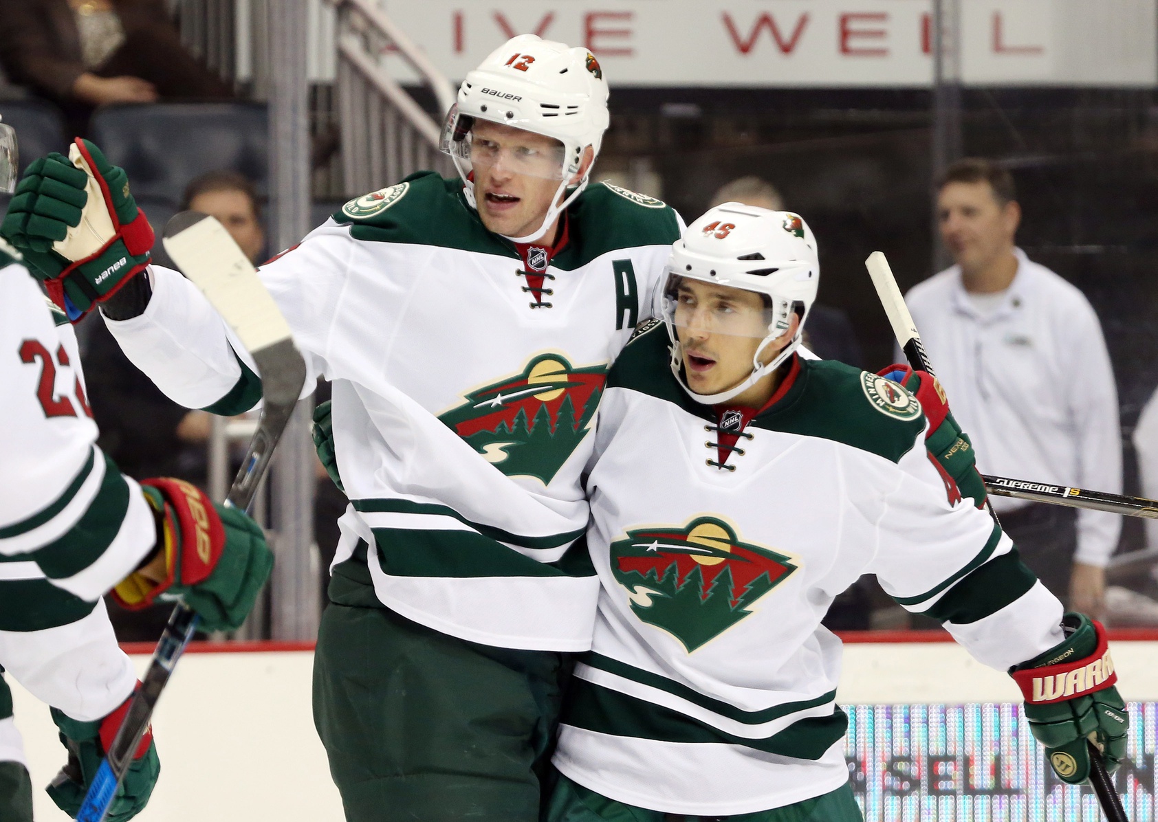 Acquired for defense, Wild's Jake Middleton contributes on