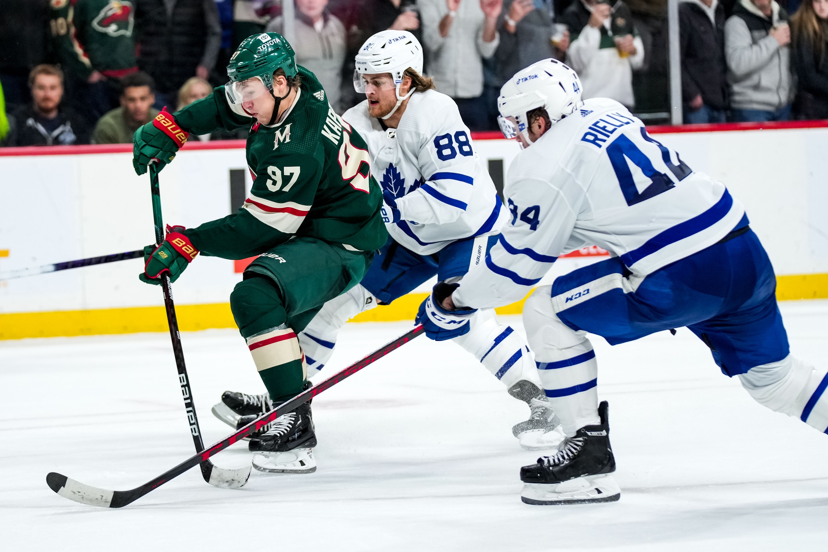 IOWA WILD PLAYERS CUSTOMIZE 'I FIGHT FOR JERSEYS' ON HOCKEY FIGHTS