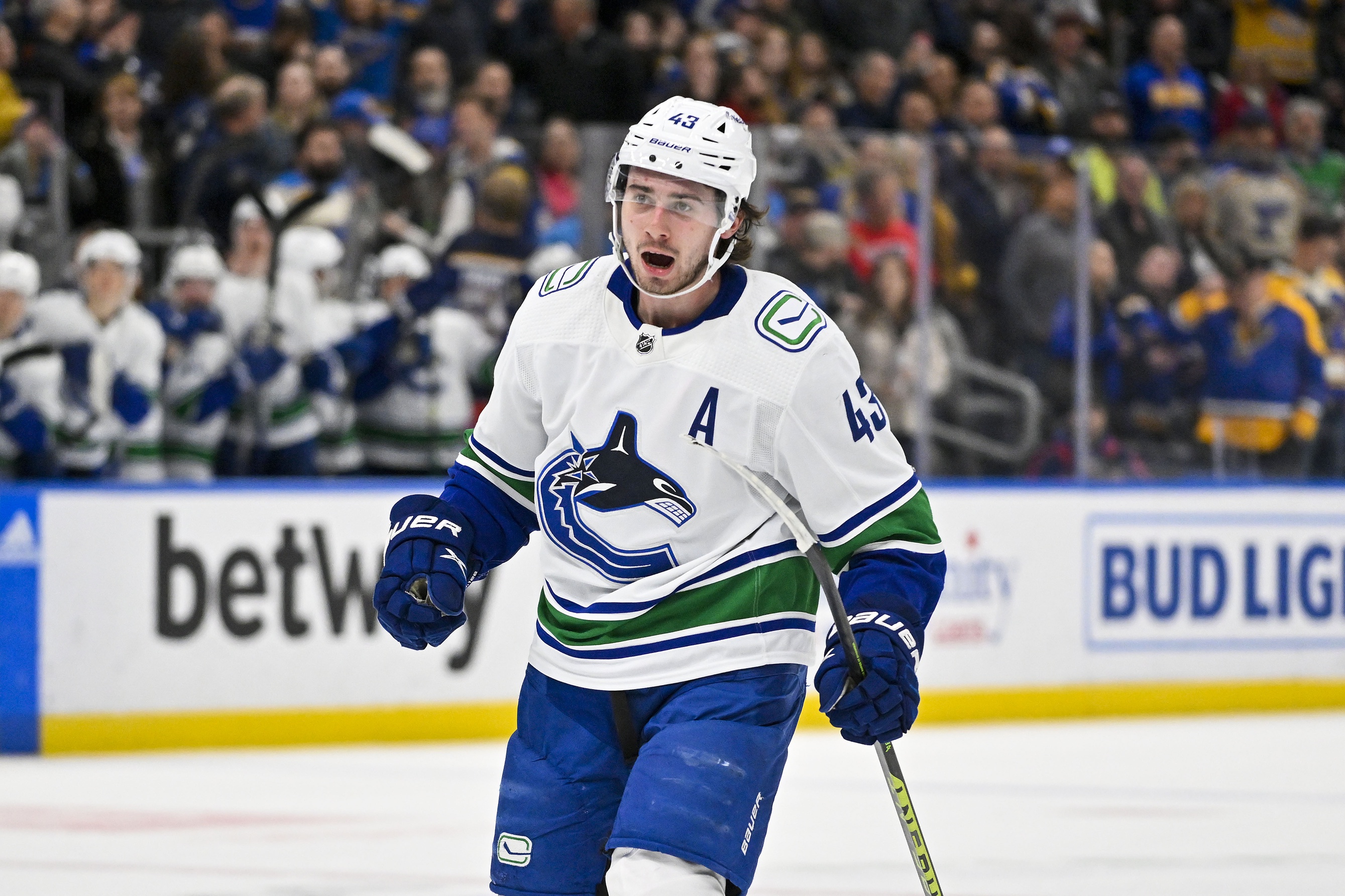 Canucks' depth leaves Hughes without full-time partner