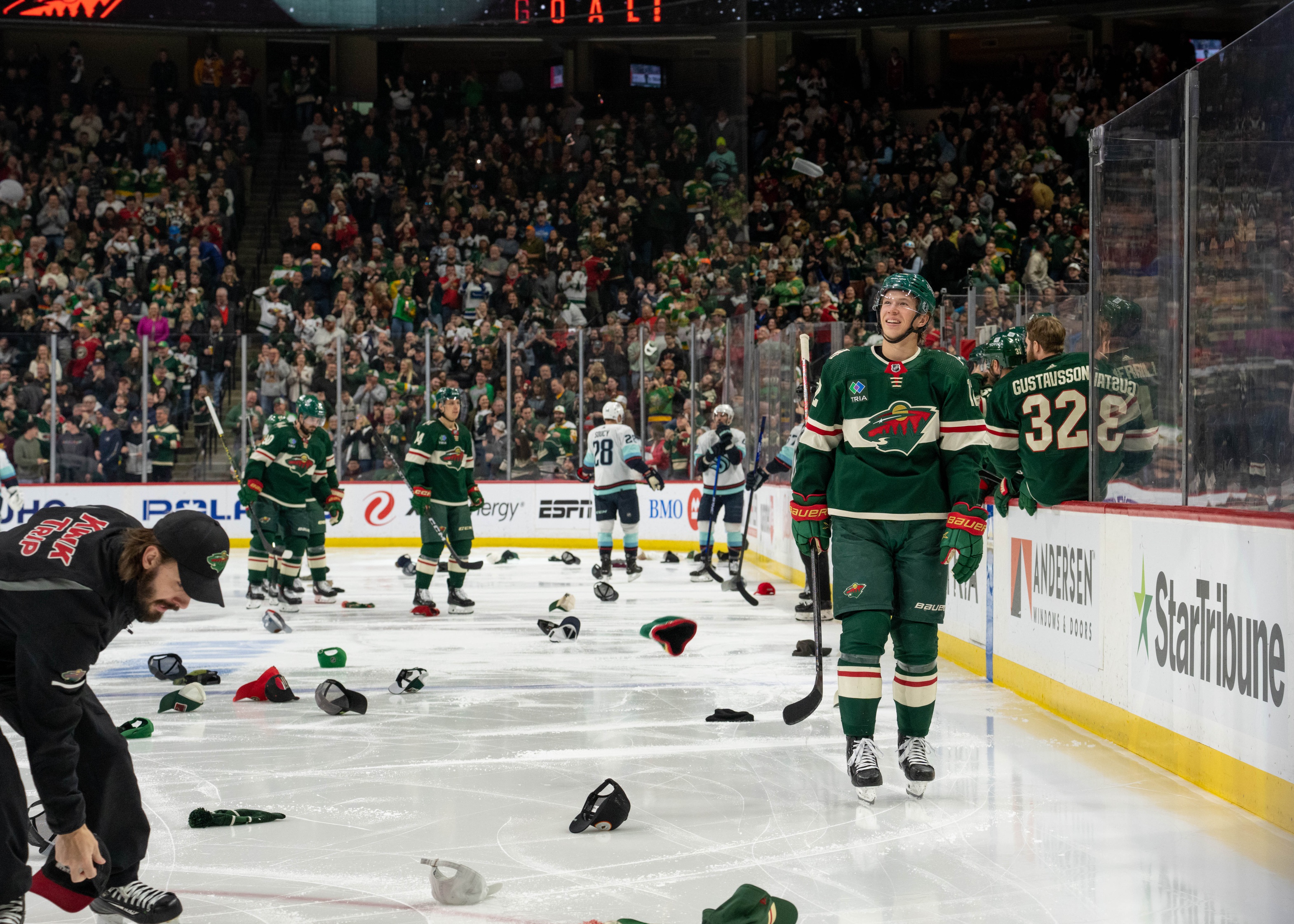 Hockey: Minnesota Wild Road Tour celebrates hockey with a stop in