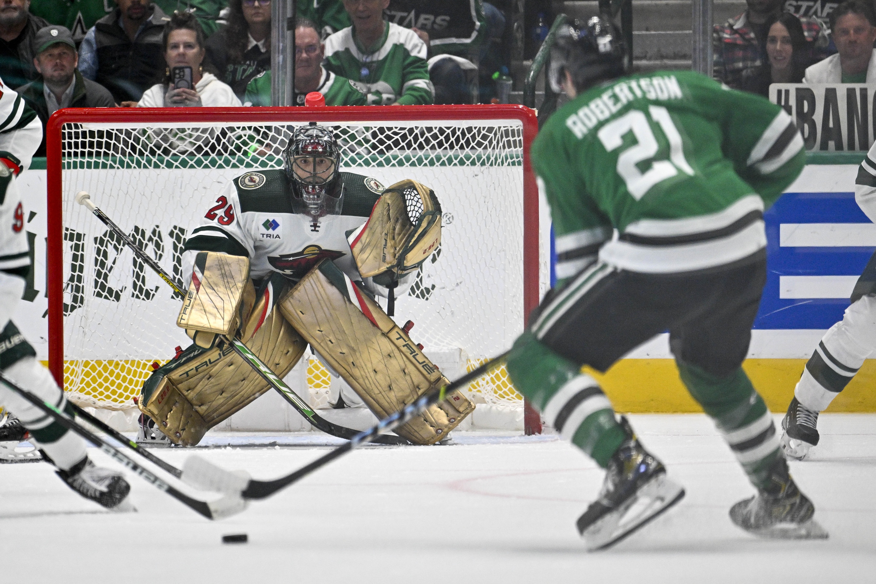 Is Marc-Andre Fleury still the Minnesota Wild's Game 1 playoff