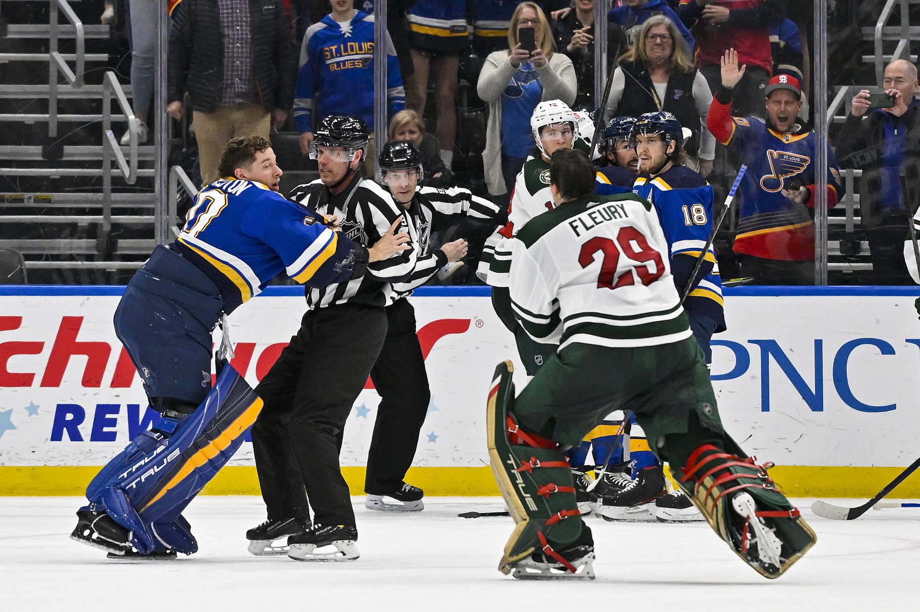 St. Louis Blues Fourth Line Coming Up Big