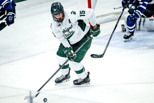 Wild Prospect Charlie Stramel Off to Hot Start at Michigan State
