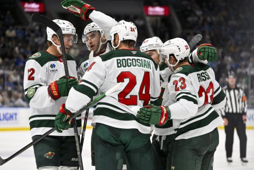 Wild Open Season With Dominating 5-0 Over Blues