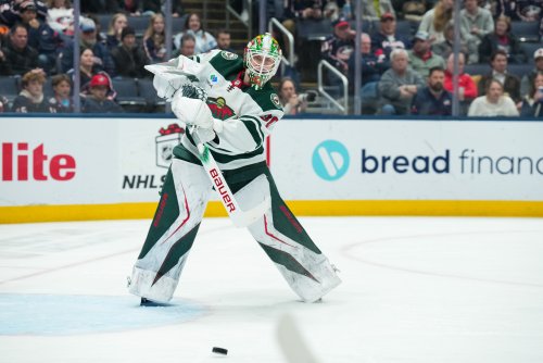 The Wild's Goalies Puckhandle So Well They're Starting To Generate Offense